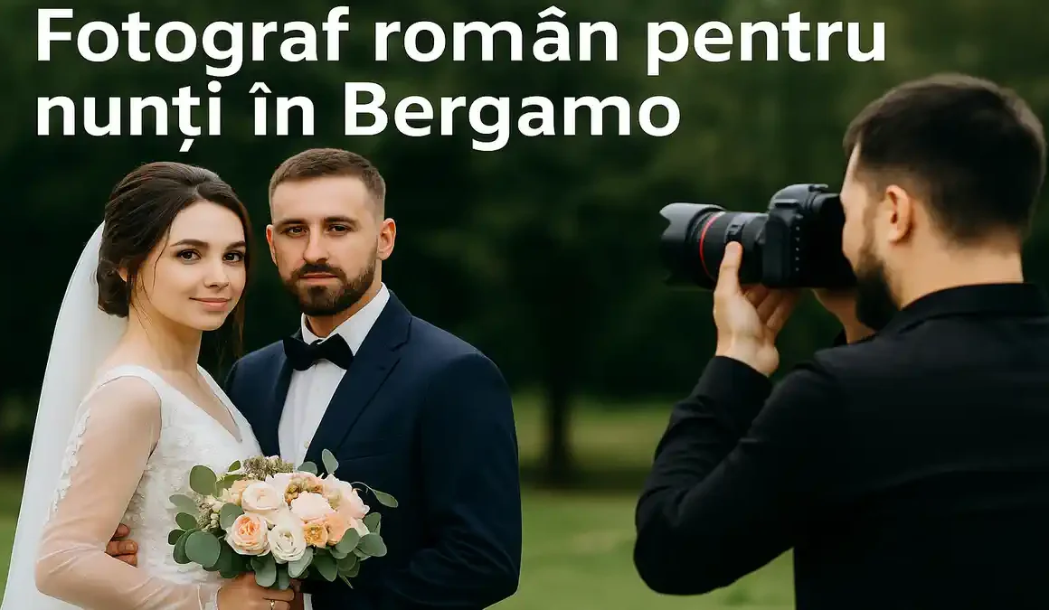 Fotograf român pentru evenimente în Bergamo