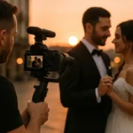Videograf român filmează o nuntă în Milano – cuplu fericit, stil cinematic și atmosferă romantică