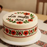 Tortă aniversară în stil românesc în Piemont